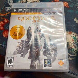 God of War PS3 Game Bundle God of War Saga + Origins Collection Rare Collector’s